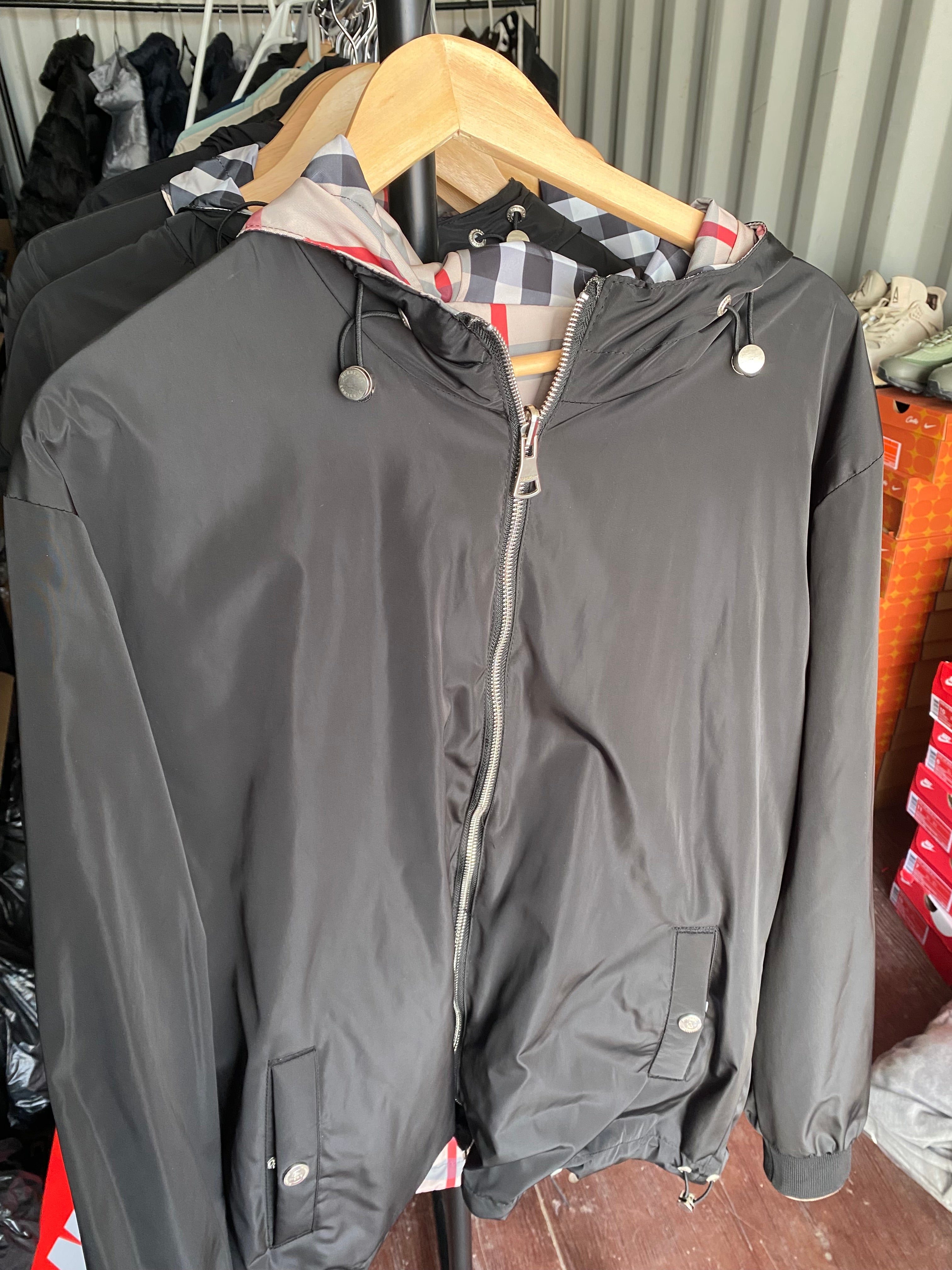 BBERRY Reversible Windbreaker