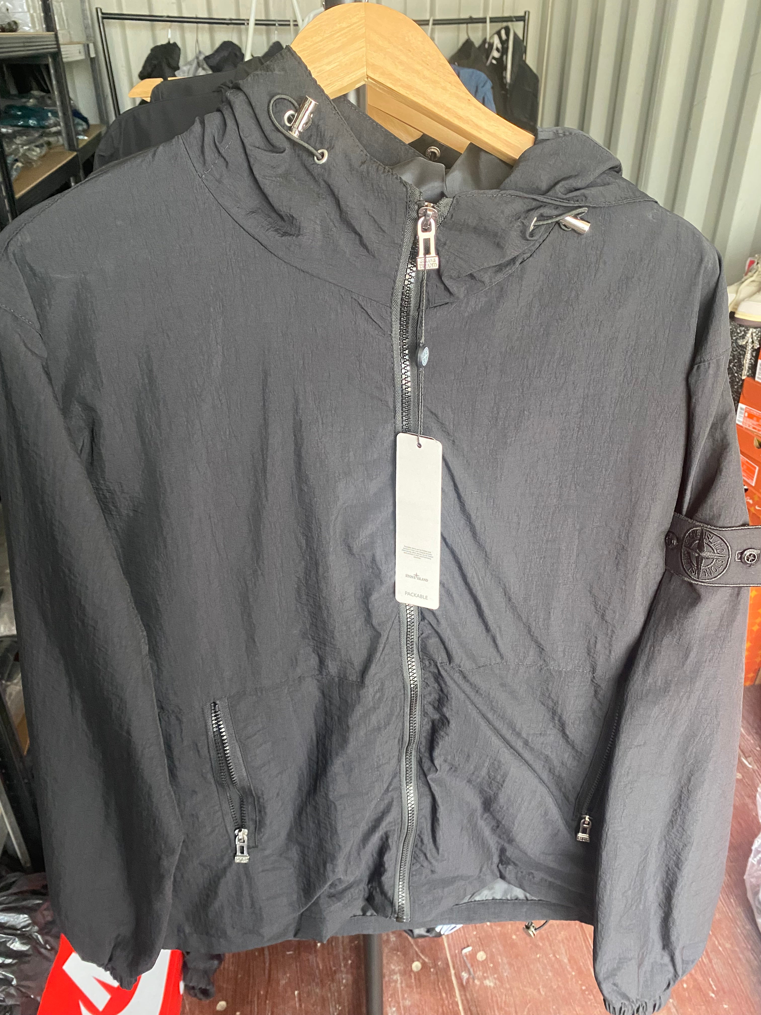 Stoney Blacked out Windbreaker